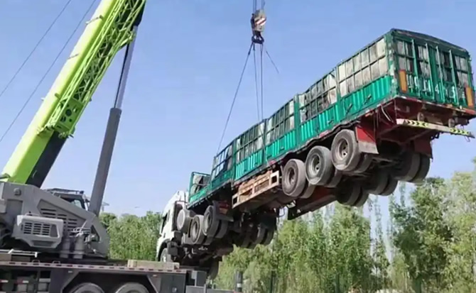 阿里地区道路脱困救援案例